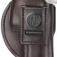 1791 Gunleather 4WH6SBRR 4-Way  IWB/OWB Size 06 Signature Brown Leather Belt Clip Compatible w/ Glock 21/Sig P225 Right Hand