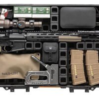 Magpul MAG1301-BLK DAKA Grid Organizer Black Polypropylene for Pelican 730 Vault Tactical Rifle Case