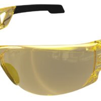 Mechanix Wear VNS30ACBU Type-N OSFA Amber Lens Anti-Scratch Black Frame