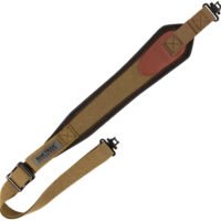 Heritage Cases 8110 Long Gun Sling Olive Canvas w/Leather Trim 33"-46" OAL