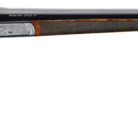 Charles Daly 930339 500  12 Gauge 3" 2rd 28" Gloss Blued Steel Side by Side Barrel, Engraved Silver Steel Receiver, Oiled Walnut Fixed Checkered Stock & Forend, Includes 5 Choke Tubes