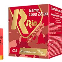 Rio Ammunition RCHV2875 Game Load Heavy Field 28Gauge 2.75" 1oz 7.5Shot 25 Per Box/10 Case