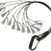 Higdon Outdoors 30328 Battleship Rig  Black 48" Long 12 Pack