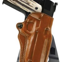 Galco SM2-652 Speed Master 2.0 OWB Tan Leather Paddle Fits Mossberg MC1sc/Ruger Max-9/S&W M&P Shield Plus/Shield 3"9/40 & 2.0 9/40 Right Hand