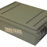 MTM Case-Gard ACR418 Ammo Crate Utility Box 12 Gauge Army Green Polypropylene