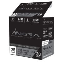 Migra Ammunitions M20S46 Combinational 20Gauge 3" 1oz 4/6Shot 25 Per Box/10 Case