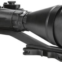 AGM Global Vision 15WP6623484111 Wolverine Pro-6 3AW1 Night Vision Rifle Scope Matte Black 6x100mm Gen 3 Auto-Gated White Phosphor Level 1 Illuminated Red Chevron w/Ballistic Drop Reticle