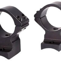 Talley 840700SM Scope Mount/Ring Combo  Black Anodized 34mm Tube Remington 700/721/722/725/40X Medium Rings Short Action 20 MOA