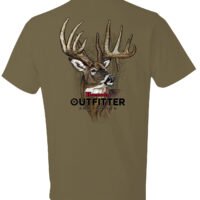Hornady Gear 31366 Big Buck  Coyote Brown, Cotton Short Sleeve, Semi-Fitted, 3XL