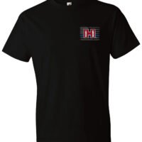 Hornady Gear 30765 POW Blue Line  Black, Cotton Short Sleeve, Semi-Fitted 2XL