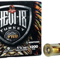 HEVI-Shot HS7289 HEVI-18 TSS Turkey 28Gauge 3" 1 1/4oz Tungsten 9Shot 5 Per Box/10 Case