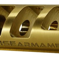 Rise Armament RA701223TIN RA-701 Gold Nitride Titanium with 1/2"-28 tpi Threads for 22 Cal