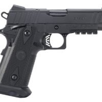 Girsan 395010 Witness2311  10mm Auto 15+1 4.25" Black Steel Barrel, Black Optic/Ready Serrated Black Polymer Frame w/Beavertail & Picatinny Rail, Black Checkered Polymer Grip, Ambidextrous