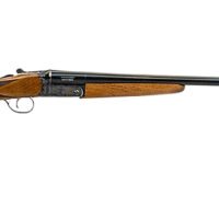 McCoy MC200A12 200A  Side-By-Side 12 Gauge Break Open 3" 2rd 28" Blued Chrome Lined Barre, Color Case Hardened Steel Receiver, Grade IV Gloss Oil Turkish Walnut Wood Fixed Stock