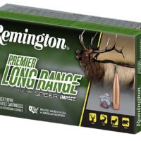 Remington Ammunition R28828 Premier Long Range 6.5PRC 140gr Speer Impact 20 Per Box/10 Case