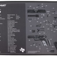 TekMat TEKR17FN509 FN 509 Cleaning Mat Black/Gray Rubber 11"x17" FN 509 Parts Diagram