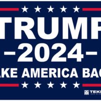 TekMat TEK42TRUMPMAGA Trump 2024 Door Mat Rubber 25"x42"