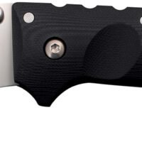 Cold Steel CS30U Ultimate Hunter  3.50" Folding Drop Point Plain American S35VN Blade/5" Black G10 Handle Includes Belt Clip