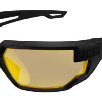 Mechanix Wear VXF30AFPU Type-X  OSFA Amber Lens Anti-Scratch Black Frame