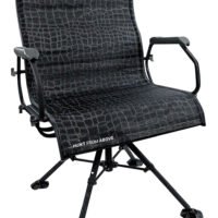 Hawk HWK3115 Big Denali Blind Chair Folding Black Mesh