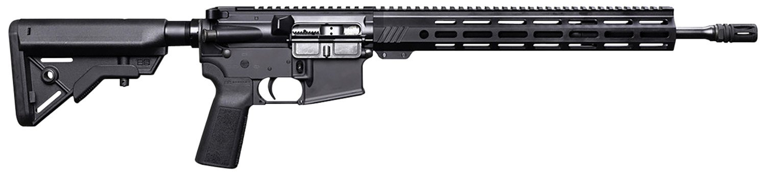 Bushmaster 1010018BLK QRC II Pro 5.56x45mm NATO 10+1 16" Threaded Barrel, B5 Sytems Bravo Stock & Type P-Grip, 14" M-LOK Handguard