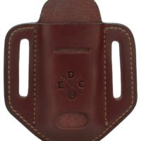 1791 Gunleather HDESSLCHNA EDC Heavy Duty Easy Slide Solo OWB Chestnut Leather Belt Slide Ambidextrous