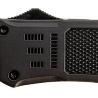 Steel River Knives T618BDDP Spartan Medium 3.25" Drop Point Plain Laser Etched Damascus 440C SS Blade/4.50" Black Aluminum Zinc Alloy Handle