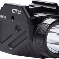 Viridian 9300026 CTL+ with SAFECharge C Series Black 200/400/1,100 Lumens White LED Glock/Sig Sauer/Smith & Wesson