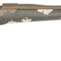 Fierce Firearms FRG7PRC24MM Twisted Rage  Full Size 7mm Rem 3+1 24" Midnight Bronze Cerakote Fluted Threaded Barrel & Receiver, Trophy Camo C3 Carbon Rage w/Pic Rail Carbon Fiber Stock