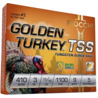 Fiocchi 410TSS9 Golden Turkey TSS 410Gauge 3" 13/16oz 9Shot 5 Per Box/10 Case