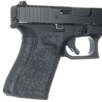 Talon Grips EV02R Adhesive Grip Textured Black Rubber, Fits Compact Glock Gen 5 (19, 23, etc.)