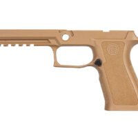 Sig Sauer GRIPMODXF943LGCOY P320 Grip Module X-Series (Large Size Module), 9mm Luger/40 S&W/357 Sig, Coyote Polymer, Fits Full Size Sig P320 (4.70")