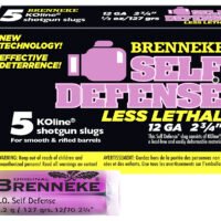 Brenneke SL122SDLL Self Defense  12Gauge 2.75" 1/3oz Sabot Slug Shot 5 Per Box/50 Case