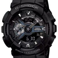 G-shock/vlc Distribution GA1101BCR G-Shock Tactical Black Stainless Steel Bezel 145-215mm