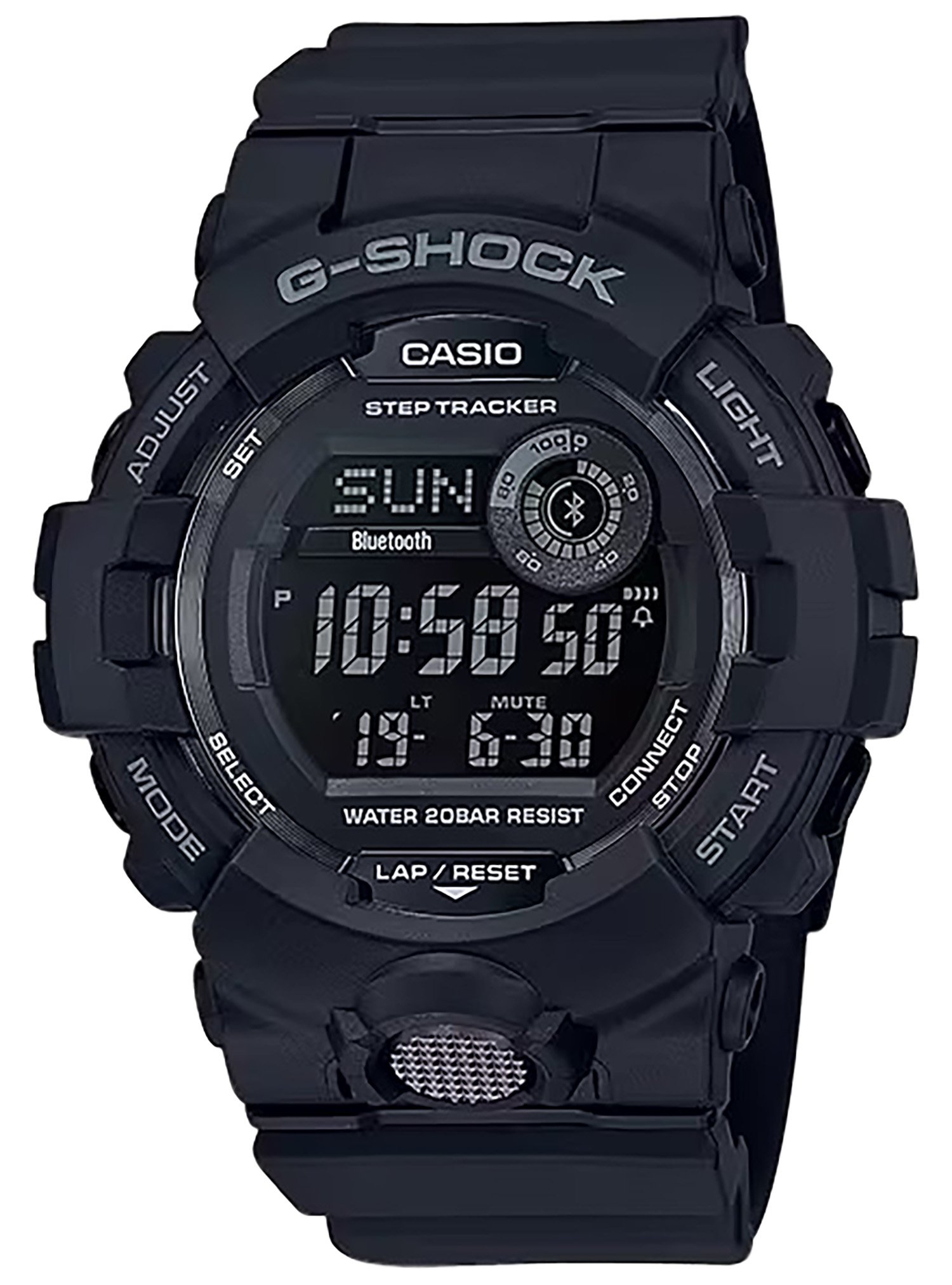 G-shock/vlc Distribution GBD8001B G-Shock Tactical Move Power Trainer Fitness Tracker Black
