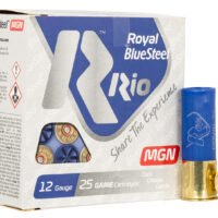 Rio Ammunition RBSM323 Royal BlueSteel 12Gauge 3" 1 1/8oz 3Shot 25 Per Box/10 Case