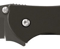 Kershaw 1660CKT Leek  3" Folding Modified Drop Point Plain Black DLC 14C28N Steel Blade Black DLC 410 Stainless Steel Handle Includes Pocket Clip