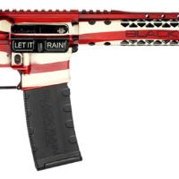 Black Rain Ordnance BROPATAMERICA Spec 15+ Patriot 5.56x45mm NATO 30+1 16", American Flag, 15" Slim M-LOK, Magpul Grip/Carbine Stock