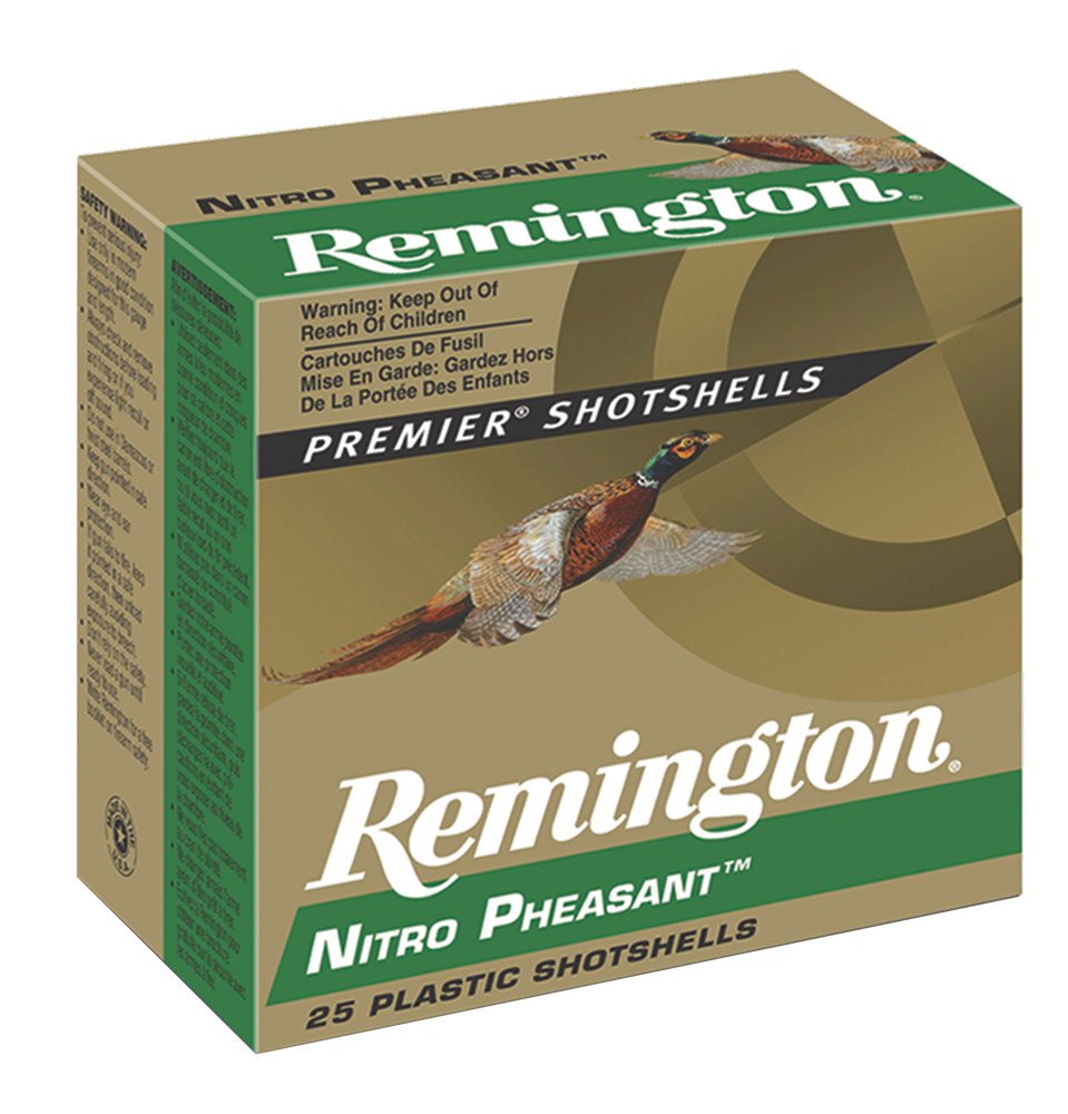 Remington Ammunition 28636 Nitro Pheasant 12Gauge 2.75" 1 3/8oz 6Shot 25 Per Box/10 Case