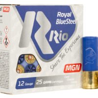 Rio Ammunition RBSM402 Royal BlueSteel Magnum 12Gauge 3" 1 3/8oz 2Shot 25 Per Box/10 Case