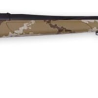 Weatherby VHH65PPR6B Vanguard Outfitter Full Size 6.5 PRC 3+1 24" Black Cerakote #2 Contour Threaded Barrel & Drilled & Tapped Steel Receiver, Tan w/Brown & White Sponge Synthetic Stock