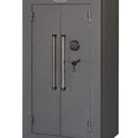 Hornady 95071 Mobilis  Double Door Matte Grey 9 Gauge Steel Safe