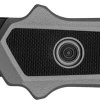 Kershaw 7951 Launch 17 Automatic 3.50" Folding Clip Point Plain Black Cerakote S35VN Blade, Gray Anodized w/Black G10 Inlays Aluminum Handle, Includes Pocket Clip