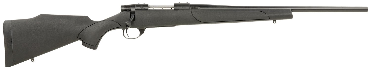 Weatherby VTX350NR0O Vanguard Obsidian Full Size 350 Legend 5+1 20" Blued #2 Contour Barrel, Blued Drilled & Tapped Steel Receiver, Black Monte Carlo Synthetic Stock