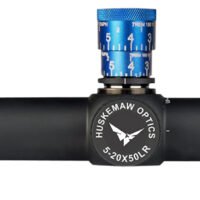 Huskemaw Optics 10520BDMB Blue Diamond Black 5-20x50mm 30mm Tube, HuntSmart Reticle