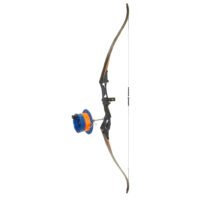 Fin Finder Bank Runner Recurve Package Black with Sidewinder Reel RH