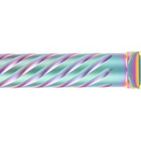 Ballistic Advantage BAPSG195T3W Premium Series 9mm Luger Fits Glock 19 Gen 3-5 Spiral Fluted Threaded Iridescent PVD Stainless Steel