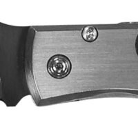 Camillus 18671 Pristine  3" Folding Drop Point Plain Black VG-10 Carbonitride Titanium Blade, Black/Silver G10/SS Handle
