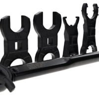 Wheeler 1196191 F.A.T. Wrench Set Black Steel