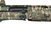 Mossberg 85169 940 Pro Turkey 12 Gauge 4+1 3" 18.50", Mossy Oak Greenleaf, Optic Cut Rec, Self-Draining Synthetic Stock with Adj. Shims, HiViz CompSight Fiber Optic Sight, Includes Holosun Red Dot